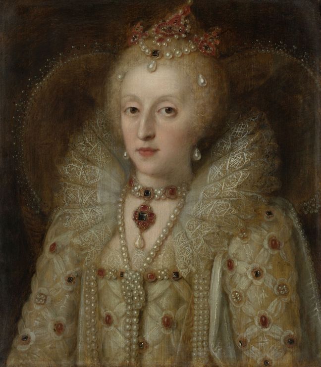 Portrait of Elizabeth I, anonymous painter.